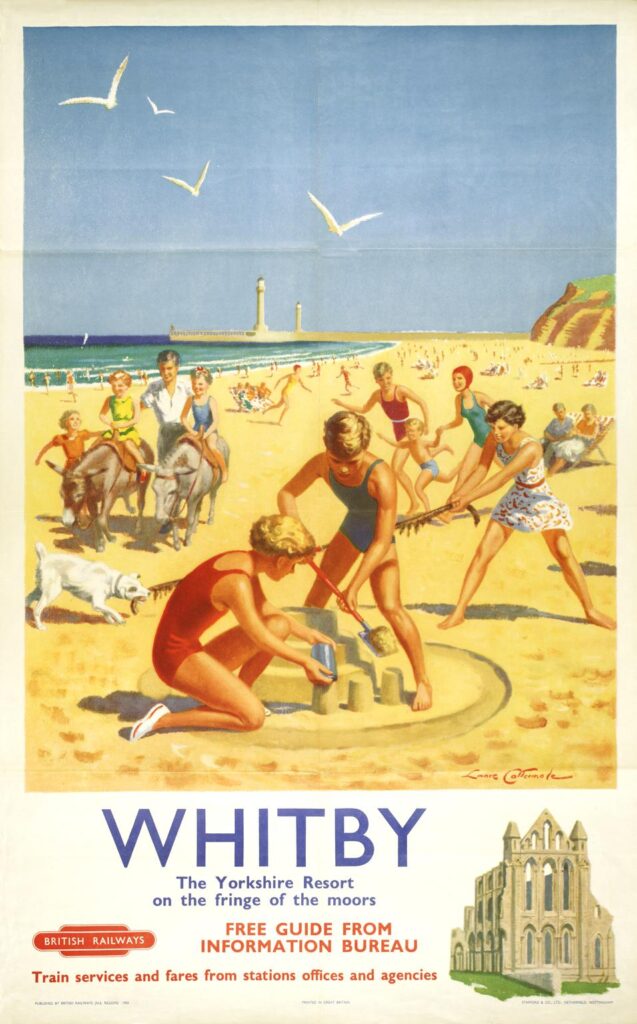 Whitby, The Yorkshire Resort on the Fringe of the Moors Poster
