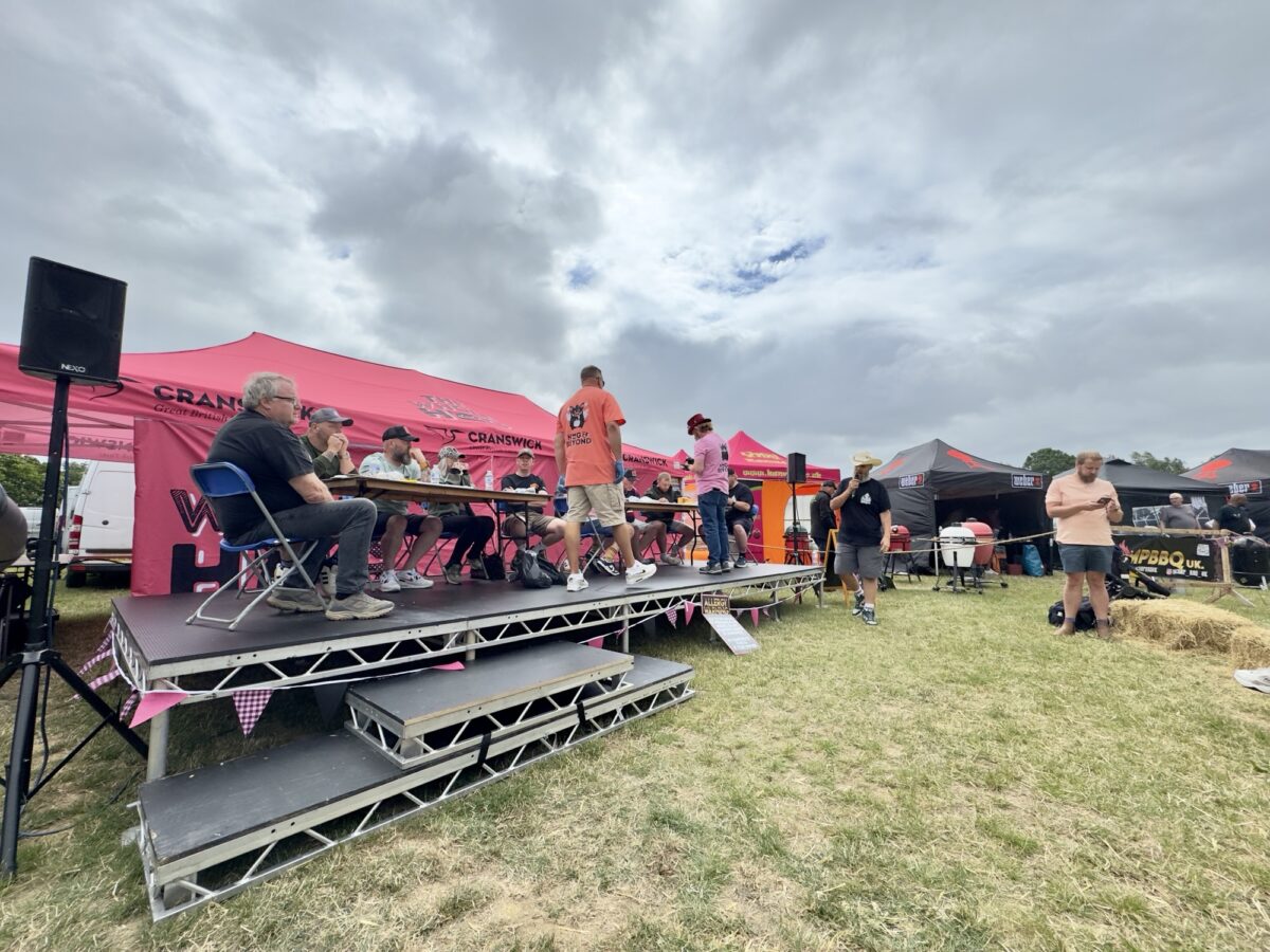 BBQ Judging Table